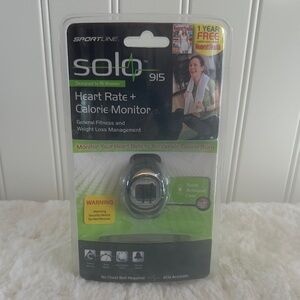 Sportline Solo 915 Heart Rate Monitor - Black
